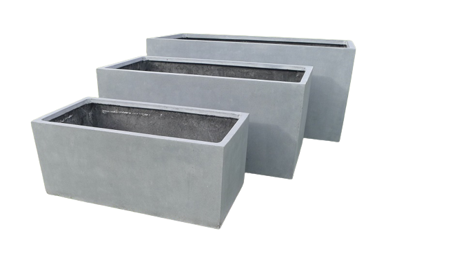 Kotak Pot Grey